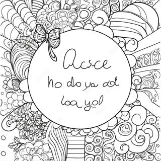 Motivational Quote Coloring Page 9227-7540