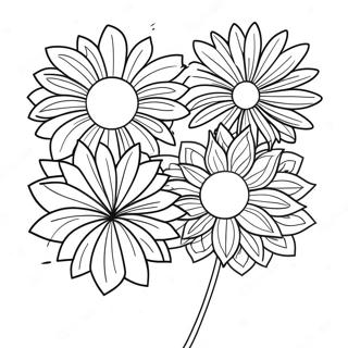 Fireworks Coloring Page 9256-7558