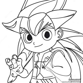 Yugioh Coloring Page 9266-7568