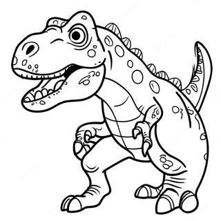 Realistic Dinosaur Coloring Pages