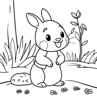 Peter Rabbit Coloring Page 9326-7614