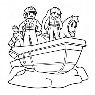 Rescue Riders Coloring Page 9336-7622