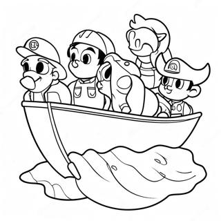 Adventurous Rescue Riders Coloring Page 9337-7625