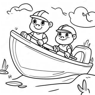 Adventurous Rescue Riders Coloring Page 9337-7627