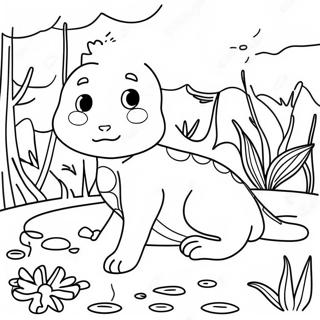 Ecosystem Coloring Page 9356-7639