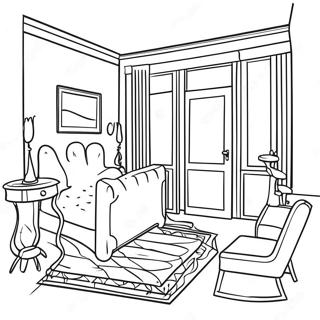 Room Coloring Page 9406-7678