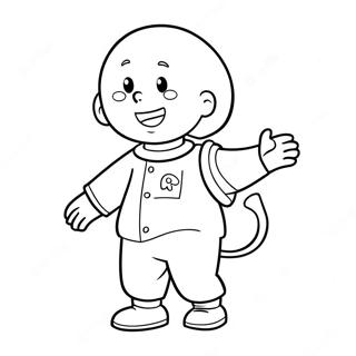 Caillou Coloring Page 9426-7694