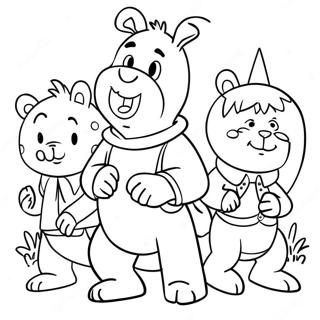 Arthur And Friends Adventure Coloring Page 9517-7765