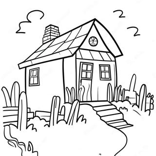 Little House On The Prairie Coloring Page 9526-7772