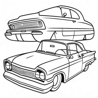 Lowrider Coloring Page 9566-7802