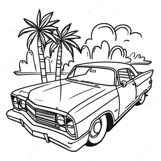 Lowrider Coloring Page 9566-7803