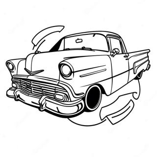 Lowrider Coloring Page 9566-7804