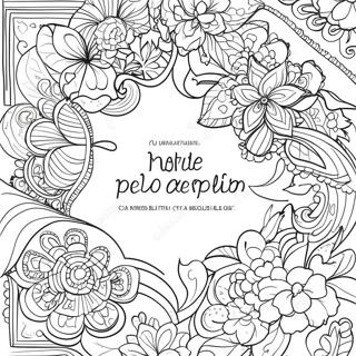 Inspirational Bible Verse Coloring Page 9587-7822