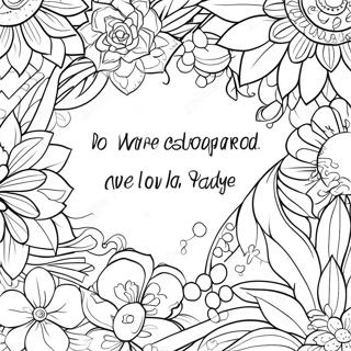 Inspirational Bible Verse Coloring Page 9587-7823