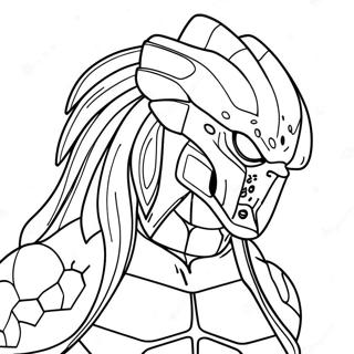 Predator Coloring Pages