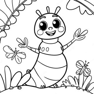 Very Hungry Caterpillar Coloring Page 9636-7859