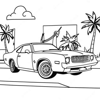 Gta Coloring Page 9646-7867