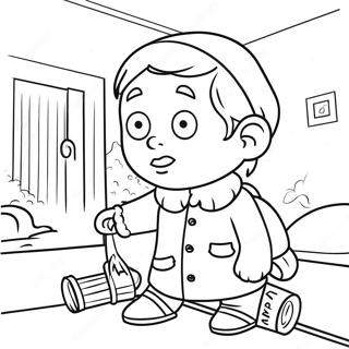 Home Alone Coloring Page 9676-7890