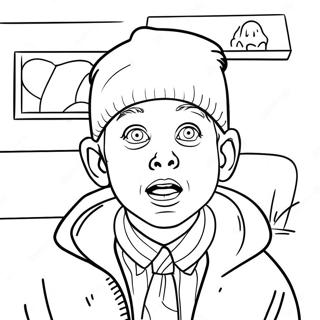 Home Alone Coloring Page 9676-7891