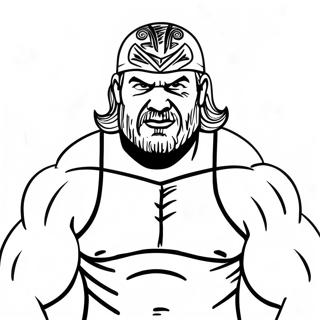 Wwe Coloring Page 9706-7915