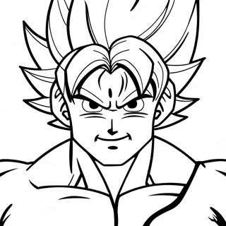 Goku Ultra Instinct Coloring Page 9756-7963