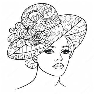 Coquette Coloring Pages