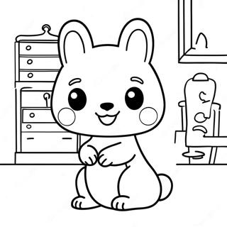 Calico Critters Coloring Pages