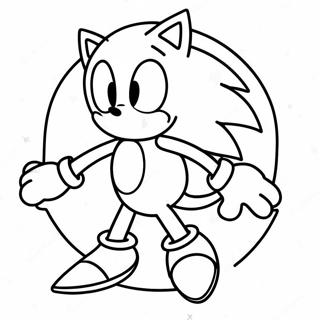 Sonic Mania Coloring Page 9796-7995