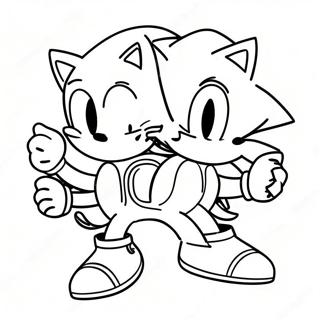 Sonic Mania Coloring Page 9796-8059