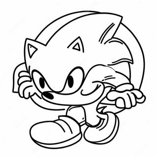 Sonic Mania Coloring Page 9796-8060