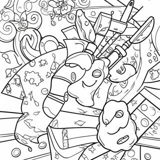 Lego Dreamzzz Coloring Page 9806-8067