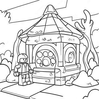 Lego Dreamzzz Adventure Scene Coloring Page 9807-8006