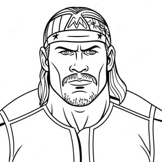 Wwe Coloring Page 9816-8073