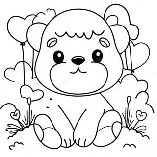 Cute We Miss You Coloring Page 9847-8102