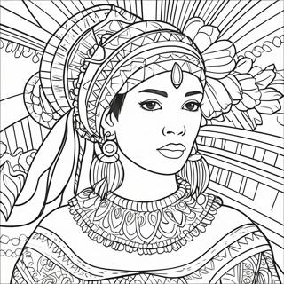 Hispanic Heritage Coloring Pages