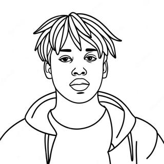 Juice Wrld Coloring Page 9926-8162