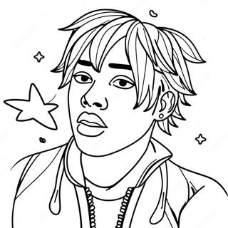 Juice Wrld Coloring Page 9926-8163