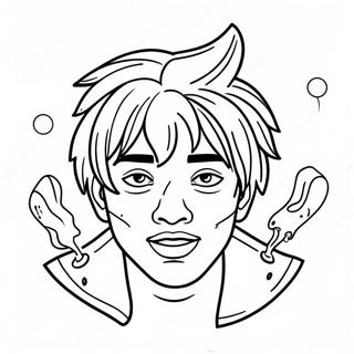 Juice Wrld Coloring Page 9926-8164