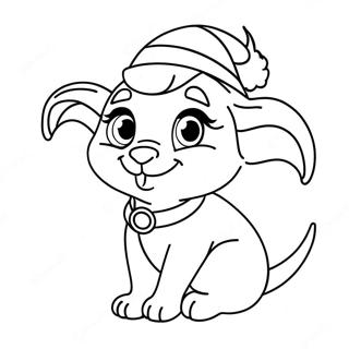 Elf Pets Coloring Page 9936-8170