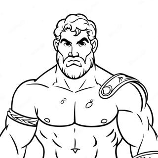 Hercules Coloring Page 9946-8178