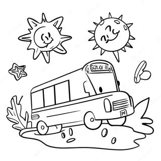 School S Out Fun Activities Coloring Page 9956-8187