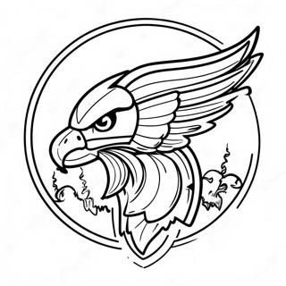 Patriots Logo Coloring Page 9996-8219